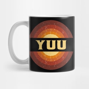 Vintage Proud Name Yuu Birthday Gifts Circle Mug